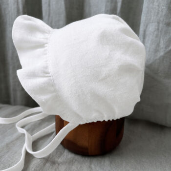 Bonetă din In Organic White